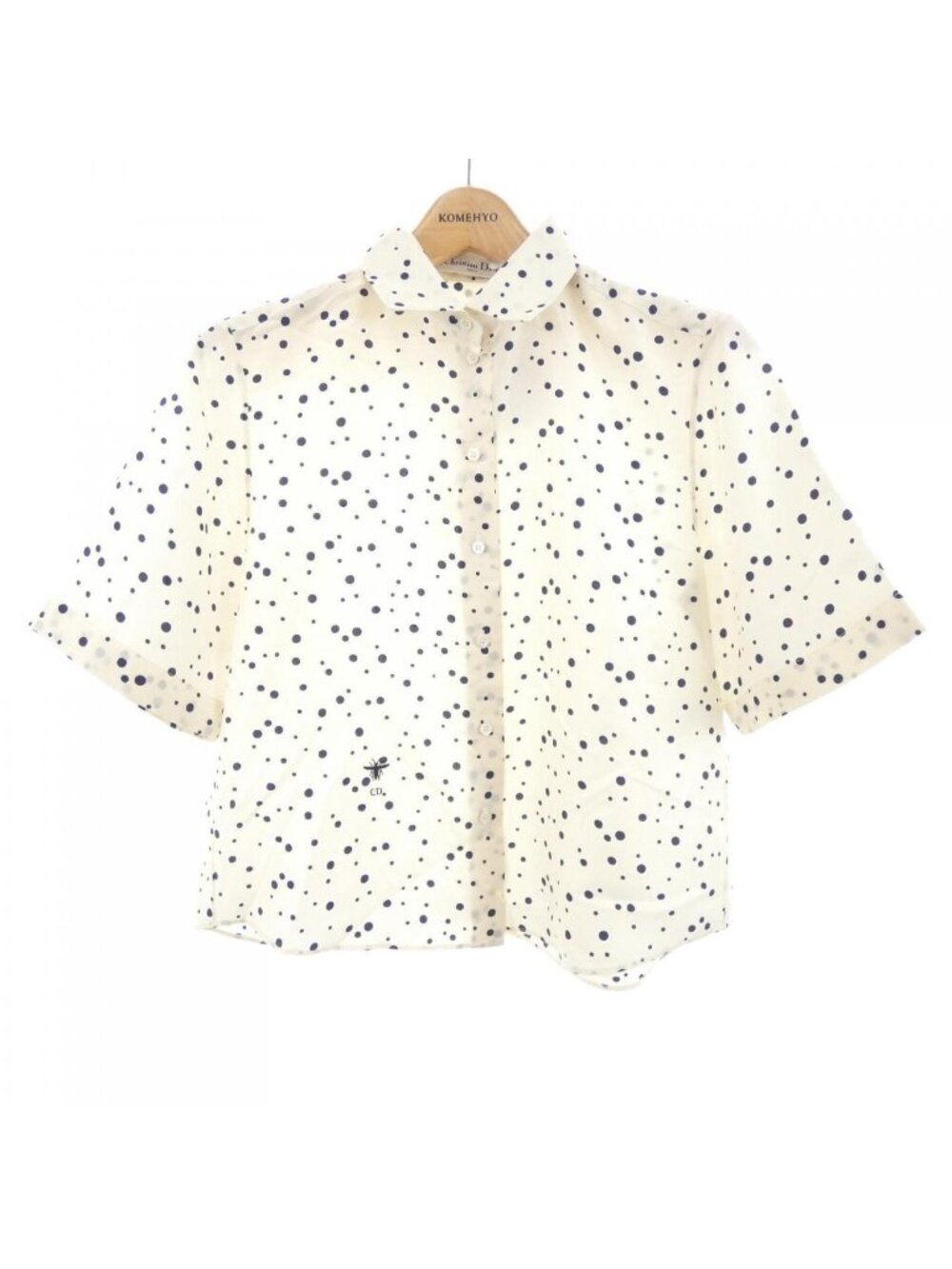 Dior Short Sleeve Shirt White